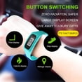 thumbnail image 4 of EstbridgeLed Pedometer Bracelet Wrist Calorie Counter 12/24H Time Display Walking Running Pedometer Multi-function Silicone Step Tracker for Adults, 4 of 10