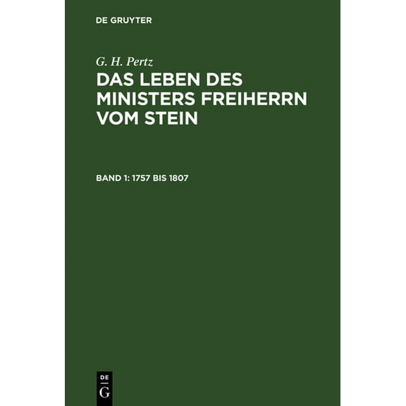 1757 bis 1807, (Hardcover)