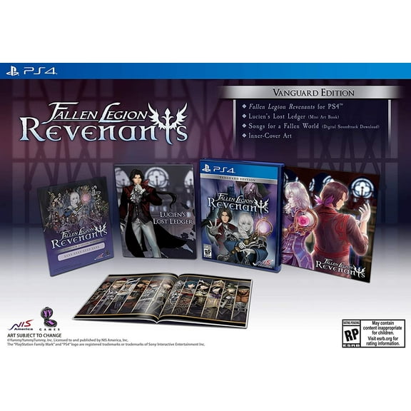 Fallen Legion Revenants Vanguard Edition for PlayStation 4
