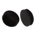 thumbnail image 3 of 36 X Redonda Tapas de Cubiertas Insertadas de Plastico Negro 50mm Dia Tapa de Tuberia, 3 of 5