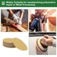 thumbnail image 3 of 50 Pcs Discos de Lija Circulares 60 Grano con Gancho y Bucle Hojas de Lijado Universales para Reacondicionamiento Automotriz Trabajos en Madera 6.89"x6.89" Alúmina Amarillo, 3 of 7