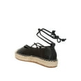 thumbnail image 3 of London Rag Alaya Woven Toe Lace-Up Womens Espadrilles, 3 of 10