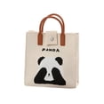 thumbnail image 2 of BAOPAI Cute Pandas Tote Bag With Soft Rubber Handles Versatile Daily Casual Shoulder Bag For Shopping Travel Work, 2 of 6