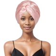 thumbnail image 5 of 4 Pack Satin Bonnet Silk Hair Bonnet for Sleeping, 5 of 5
