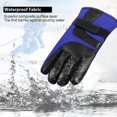 thumbnail image 5 of Gants de Moto pour Hommes à Écran Tactile Plus Velours pour Conduite, 5 of 5