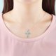 thumbnail image 4 of Tendencia mujer cruz collar mujer boda collar colgante joyería de moda JAMW Sencillez, 4 of 5