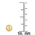 thumbnail image 2 of 10K Yellow Gold 6mm Ball Stud Earrings, 2 of 4