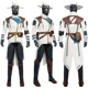thumbnail image 2 of Disfraz de cosplay de Valorant Cypher, pantalones, sombrero, accesorios, atuendo de Navidad y Año Nuevo, vestido elegante, tamaño personalizado, 2 of 5