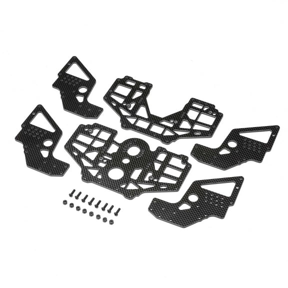 Team Losi Racing Chassis Set Carbon Fiber LMT TTLMT TLR141000 Elec Car/Truck Replacement Parts
