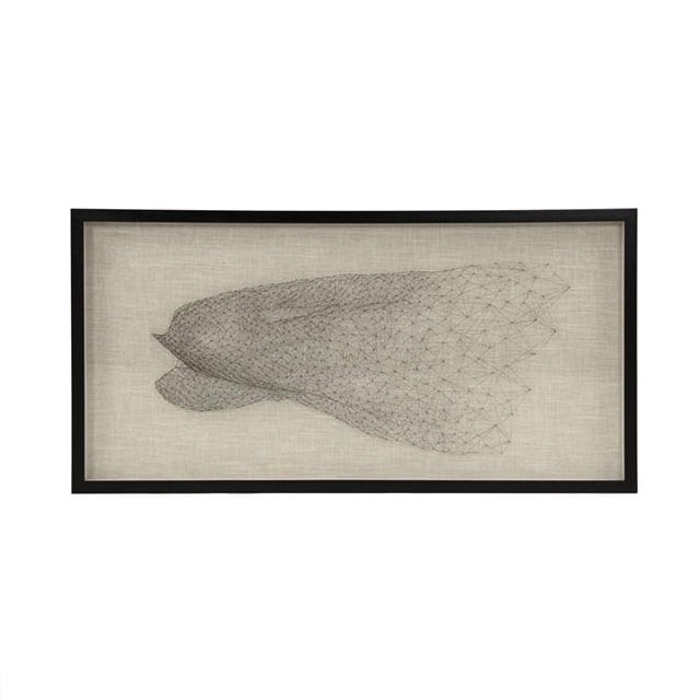 Zentique ZEN40402 Abstract Dress String Wall Art