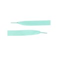 thumbnail image 3 of INSPIRE CHIC Women's 2 Pairs Flat Ribbon Sneaker Canvas Shoelaces Turquoise 100 cm/39.5", 3 of 4