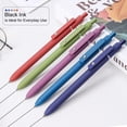 thumbnail image 4 of FIOVER Gel Pens, 5pcs 0.5mm Quick Dry Black Ink Fine Point Smooth Writing Pens High-End Series Ballpoint for Office, 4 of 7