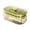 Green, variant on One-Press Ice Cube Tray Set with Storage Bin & Scoop, 32-Cavity Ice Maker for Refrigerator, and Iced Coffee