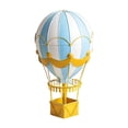 thumbnail image 1 of Novedad colección de globos aerostáticos adornos artesanales colgantes creativos para el hogar fiesta Favor sala de estar decoración de la boda Azul Gloria Globo aerostático, 1 of 7