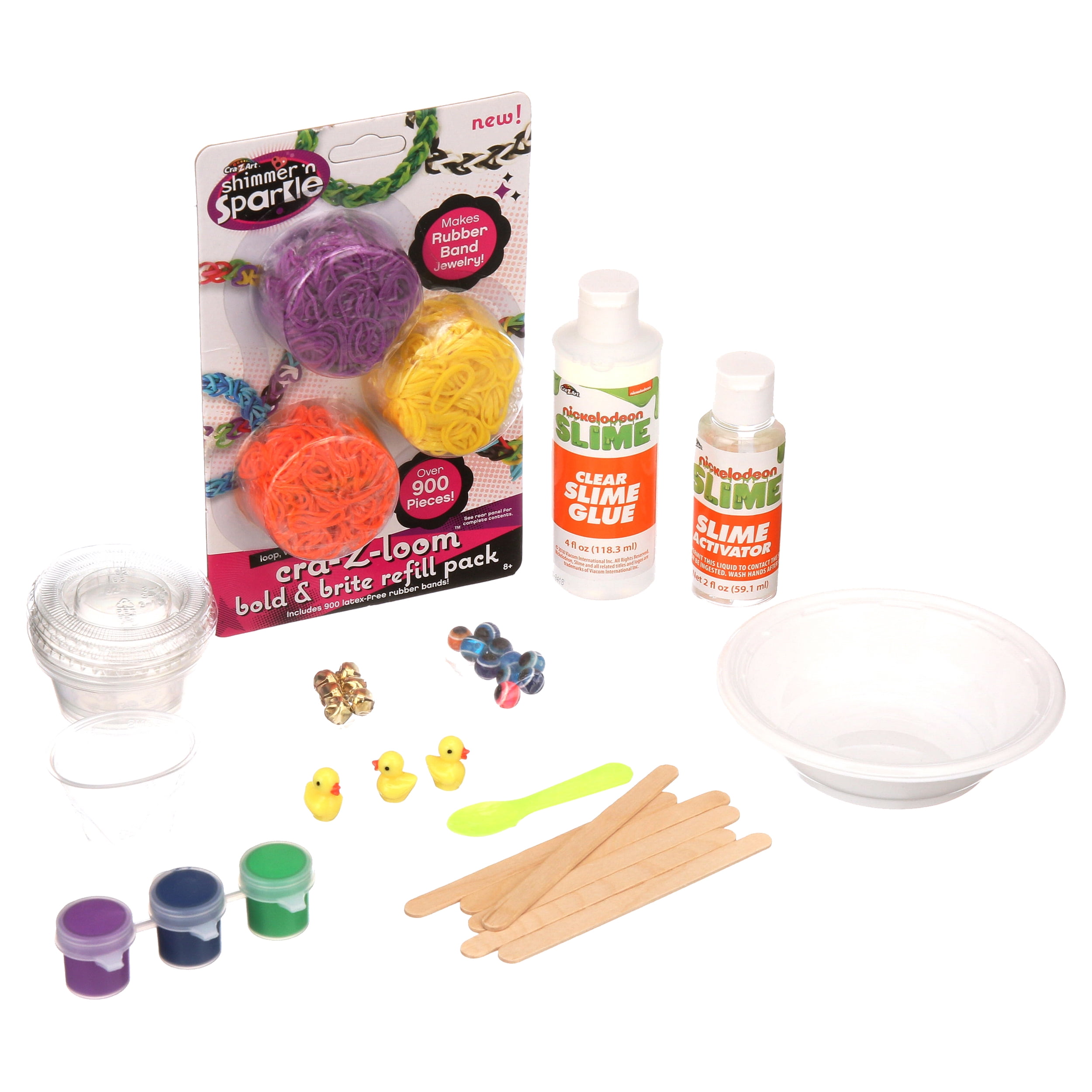 Cra-Z-Art Nickelodeon Make Your Own Wild N Wacky Slime Kit