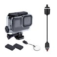 thumbnail image 1 of Durable Waterproof Case for Action Cameras, 30m Depth Protection with Charging Access for HERO10 & HERO9 Models, 1 of 5