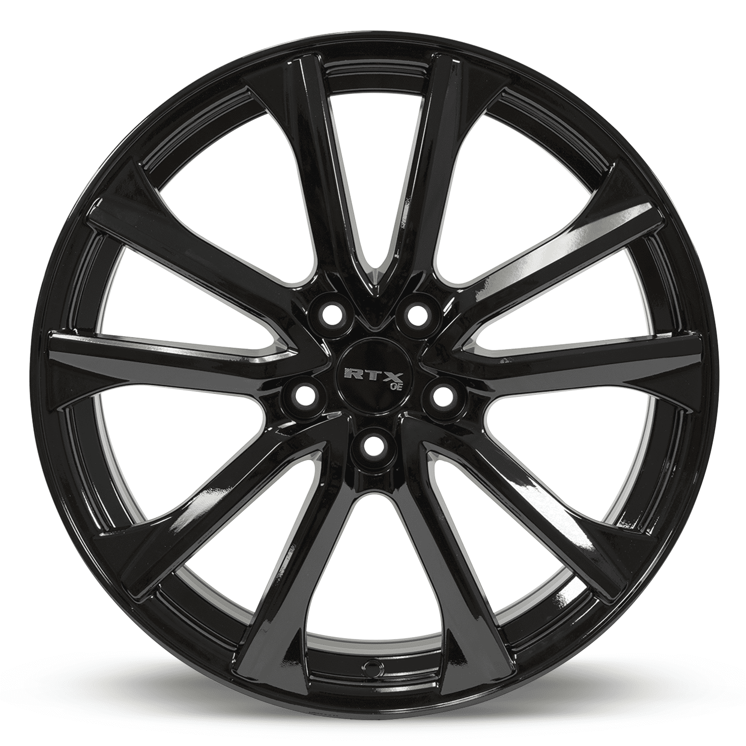RTX Arai 19x7.5 5x114.3 ET45 CB67.1 Gloss Black Wheel