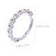 thumbnail image 4 of EeaseMX Anillo ajustable abierto con margaritas y flores, ideal como regalo de San Valentín., 4 of 7