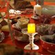 thumbnail image 5 of Portavelas de metal para velas de pilar Candelabro de de estilo nórdico Dorado S Zulema Portavelas de pilar, 5 of 8