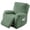 Green, variant on CJC Stretch Recliner Couch Covers, 4-Piece Recliner Chair Covers Furniture Protector with Elastic Side Pockets for Armchairs (Dark Grey)