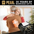 thumbnail image 6 of 30th Anniversary Blanket Gifts Gift for 30th Pearl Wedding Anniversary 30 Years of Marriage Gifts for Her Him Couple Wife Husband Dad Mom Parents Back in 1993 Throw Blanket 60Lx50W Inch, 6 of 6