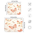 thumbnail image 3 of Dish Drying Mat for Kitchen Counter | Reversible, Super Absorbent & Hanging | 16x18 / 18x24 Inch (S/M)，Butterfly, 3 of 8
