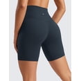 thumbnail image 2 of Shorts CRZ YOGA Butterluxe 15 cm de tiro alto color azul marino M, 2 of 5