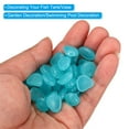 thumbnail image 5 of Uxcell 100Pack Glow Rocks 8-11mm Glow Pebbles Decoration in the Dark Luminous Stones Decor DIY Decorative Blue, 5 of 7