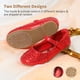 thumbnail image 5 of Zapatos DREAM PAIRS para niña pequeña Mary Jane con pedrería rojos talla 10, 5 of 6