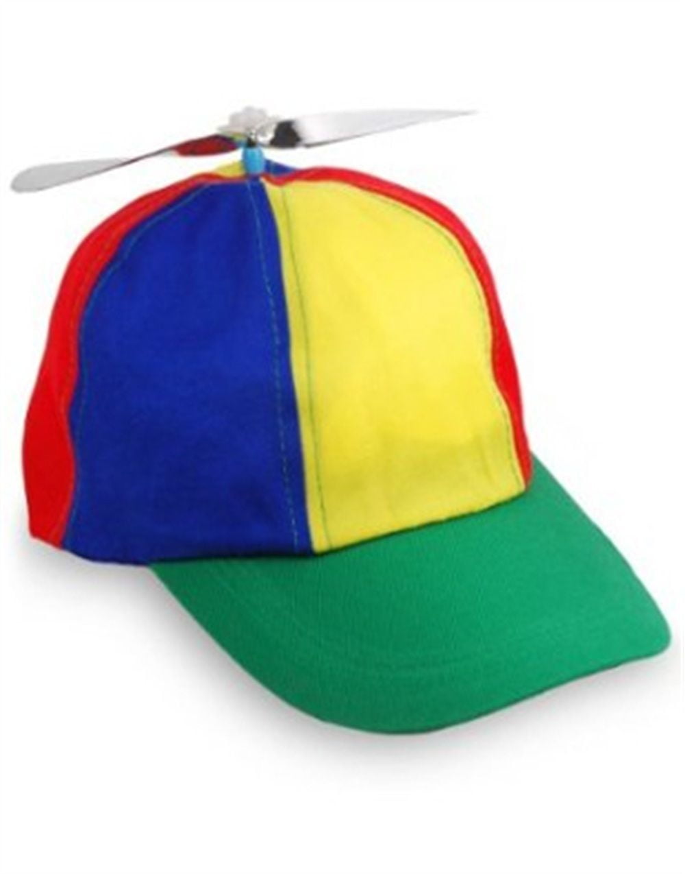 MultiColor Propeller Cap Adult Helicopter Hat Tweedledum Tweedledee