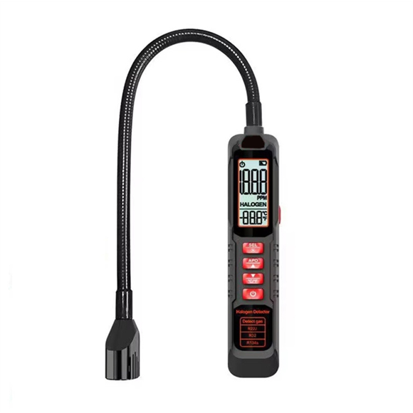 Freon Leak Detector Halogen Leak Detector R22 R410A R134A R1234YF Refrigerant Gas HVAC Air Conditioner Tester