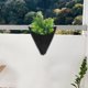 thumbnail image 4 of TEHAUX Macetero De Pared Negro Para Jardinería Vertical Con Ahorra Espacio, 4 of 6