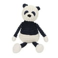 thumbnail image 1 of Peluche de panda para perro con sonido chirriante, limpieza de muelas, alivio emocional, juguete masticable para perros pequeños y medianos., 1 of 14