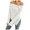White, variant on Womens Plain Tshirts Long Sleeve Going Out Tops for Women Fall Elegant White Off The Shoulder Sweater Design Knitted Blouses Dressy Casual White XL