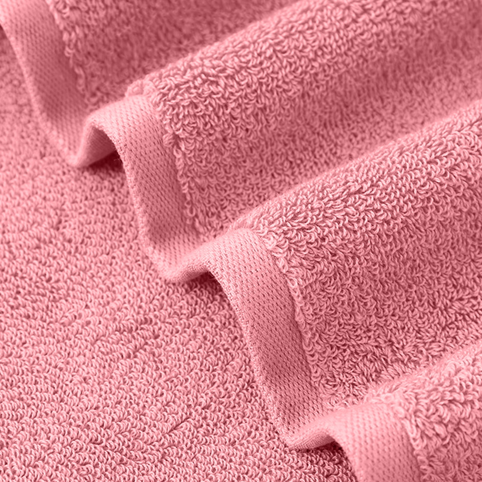 Summer Savings Clearance! Boovnll 5 Pack Hand Towels for Bathroom, 13x29" Super Soft & Absorbent Quick Dry Solid Color Cotton Towels, Thicken Microfiber Hand Towels for Hotel, Pool, Spa, Beach, Towels