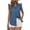 BUV47-Blue, variant on Denim Vest Top For Women Casual Summer Jean Vest Top Button Down Peplum V Neck Sleeveless Elegant Business Work Denim Shirt Black M