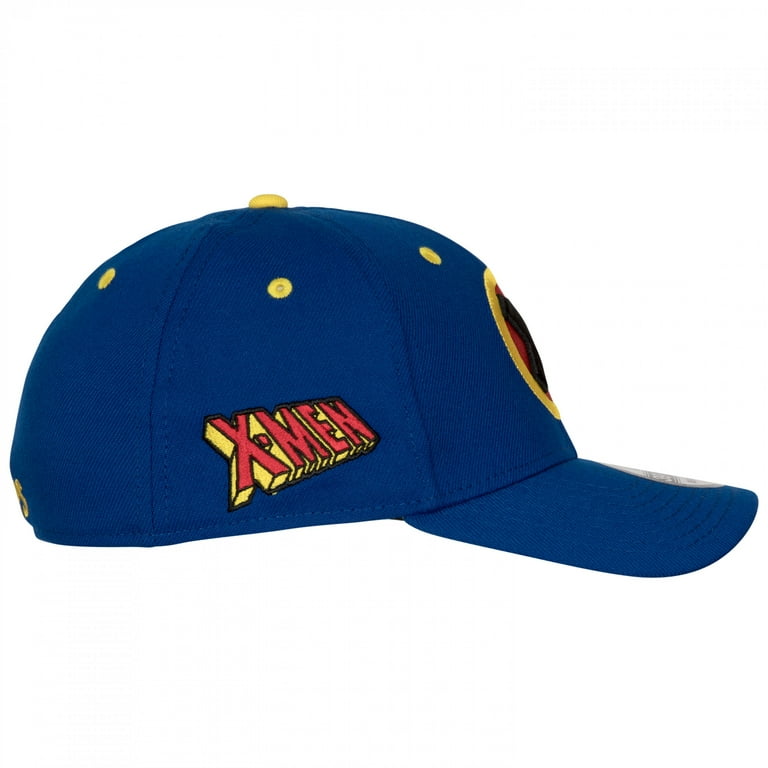 X-Men Logo Cyclops Colorway New Era 39Thirty Fitted Hat-Small