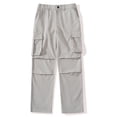thumbnail image 2 of YUEVORA Cargo Pants for Men, Elastic Waist Multi Pocket Utility Pants, Straight Leg Casual Work Pants with Button Closure, 2 of 8