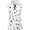 White, variant on LILIYA Women's Sleeveless Golf Shirts Quick Dry Summer Slim Athletic Polka Dot Printed Tennis T Shirt Zip Up Lightweight Workout Tank Tops