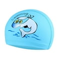thumbnail image 1 of Swim Cap Kids 1Pack Durable Pu Swimming Caps For Kids Youths Annimal Pattern Swimming Cap, 1 of 11