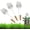 3 Iridescent Tulips, variant on Non-Clogging Iridescent 2 Pack Ball Plant Watering Globes with Terracotta Spikes, Hand Blown Glass Self Watering Planter Insert Plant Watering Devices Bulbs for Indoor and Outdoor Plants