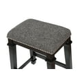thumbnail image 4 of Linon Kyley Tweed Bar Stool, 31 inch Seat Height, Multiple Colors, 4 of 7
