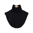 thumbnail image 5 of Women Fake Collar Elastic Solid Color High Collar Autumn Winter Versatile Casual Style Bottom False Collar, 5 of 8