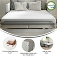 thumbnail image 3 of Emma + Oliver Couch Bed Cooling Memory Foam 4-Inch Full Mattress in a Box, 3 of 9