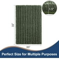 thumbnail image 2 of Soft Plush Microfiber Bathroom Rugs, Absorbent Bath Rugs Non Skid Machine Wash Dry Bath Mats for Tub,Shower and Bath Room Floor Mats(Loden,20x32 inches), 2 of 6