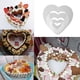 thumbnail image 5 of Injueey Molde para tartas en forma de corazón, para decoración de tartas, montículo de plástico PET, herramienta para hornear panadería Type2 NO2, 5 of 6