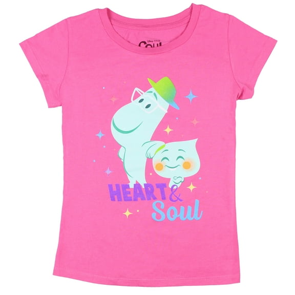 Disney Soul Big Girls Heart and Soul Short Sleeve T-Shirt