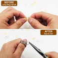thumbnail image 6 of Jewelry Pliers and Jump Ring Open/Close Tool, DaKuan 2 Pieces Jump Ring Opening/Closing Rings Tool with Jump Ring Opening Pliers for Jewelry Beading Repair Making Supplies, 6 of 9