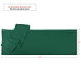 thumbnail image 2 of Nestl Body Pillow Case, Microfiber Body Pillow Covers, Body Pillowcase Size (20"x54"), Set of 2, Hunter Green, 2 of 4