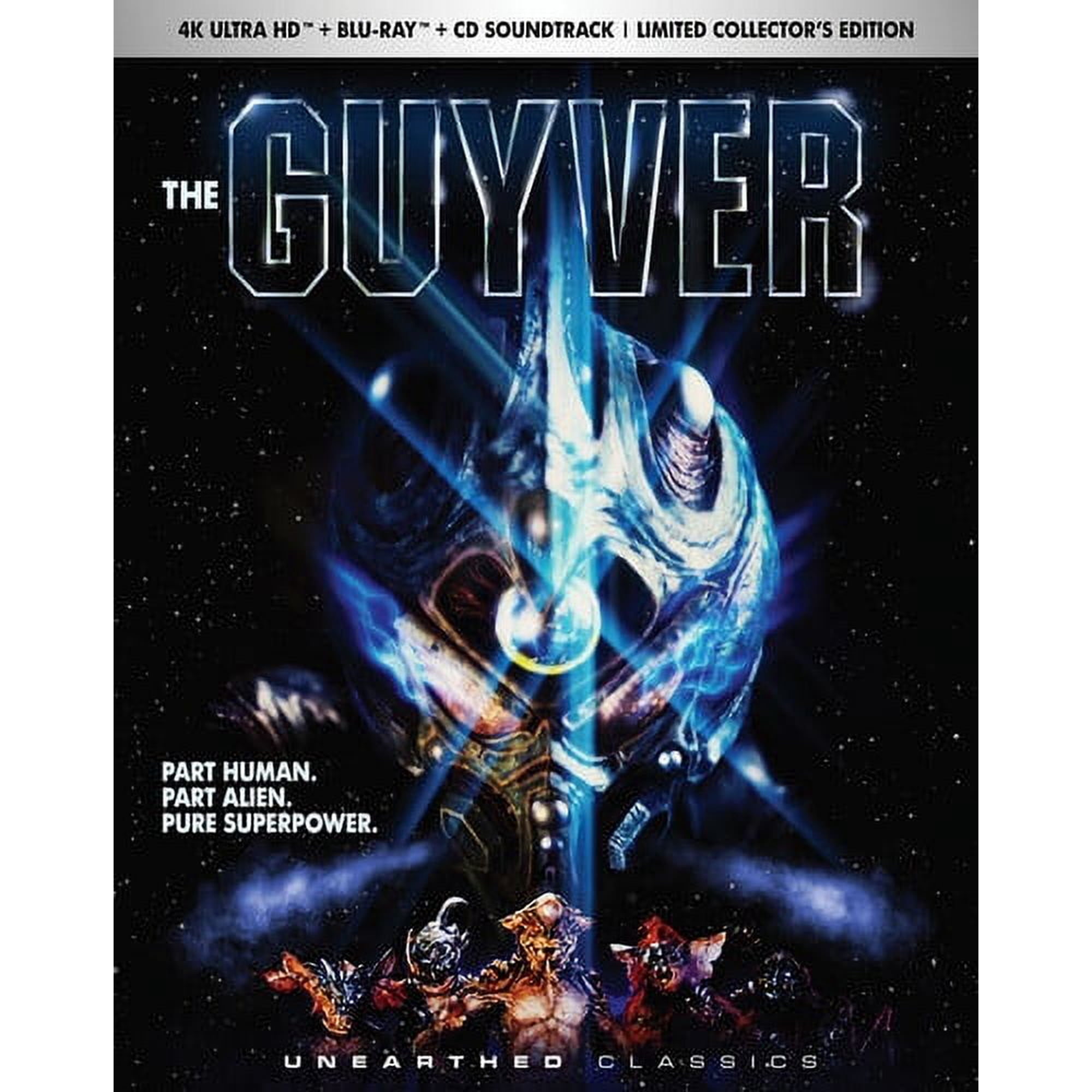 The Guyver (4K Ultra HD + Blu-ray + CD), Unearthed Records, Sci-Fi & Fantasy